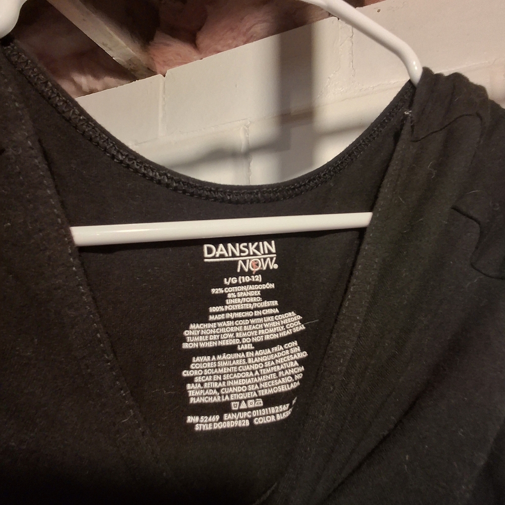 Danskin Now Black Top